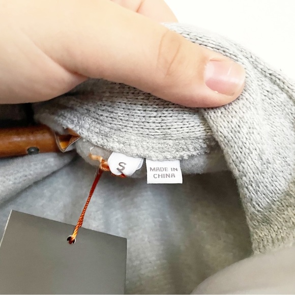 Orvis Women’s Snap Neck Sweater Fleece Pullover Size Small Gray NWT - Picture 7 of 8